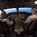 Flight crew (two pilots)