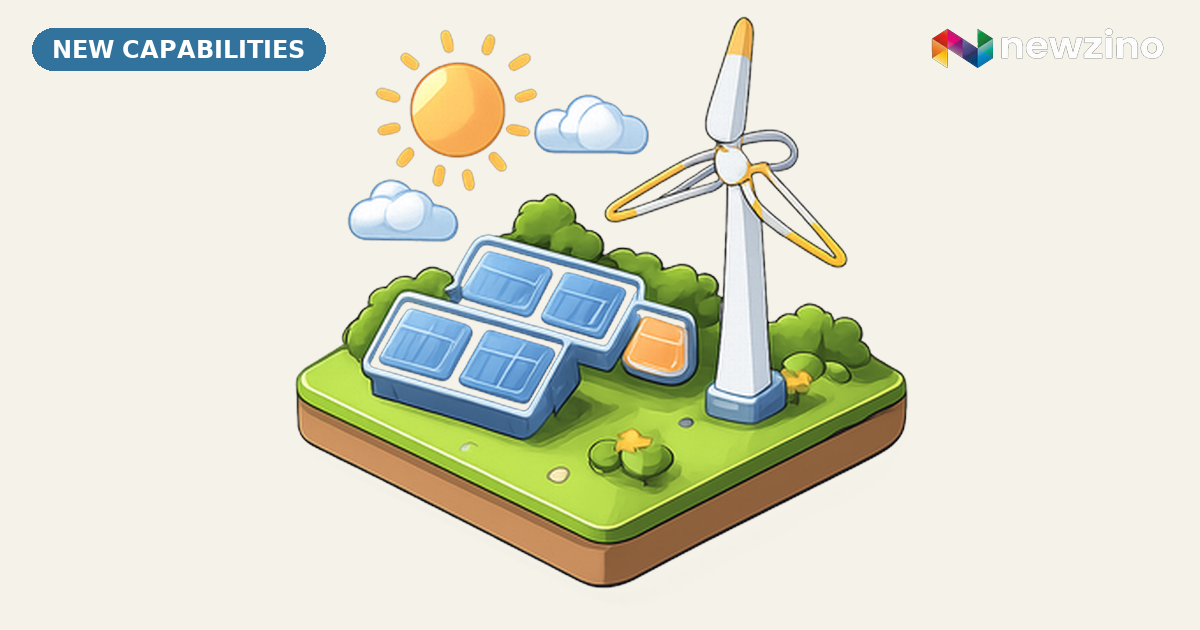 Renewable energy surge 2025: solar and wind growth data - Newzino