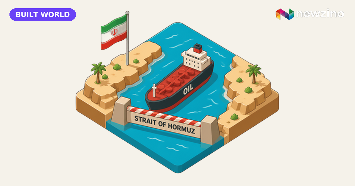 Global oil shock as Iran war shuts down the Strait of Hormuz - Newzino