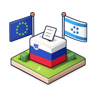 Slovenia votes in tight race that could reshape its foreign policy on Israel and EU alignment