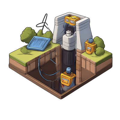 Abandoned mine shafts become testing ground for gravity-based energy storage