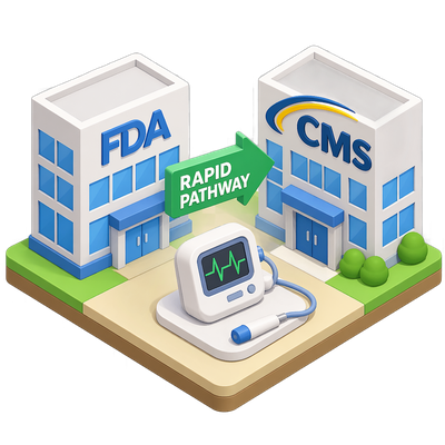 CMS and FDA launch RAPID pathway for breakthrough device coverage