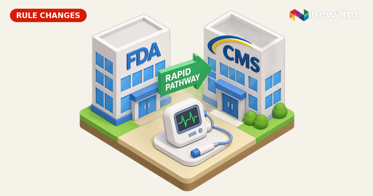 CMS and FDA launch RAPID pathway for breakthrough device coverage - Newzino
