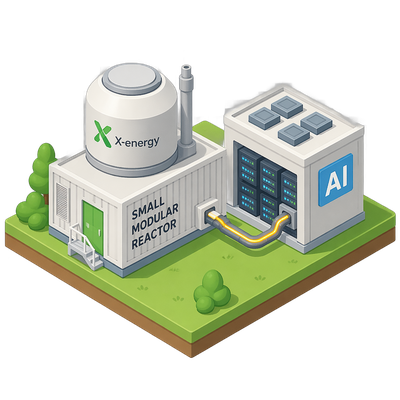 The small modular reactor buildout for AI