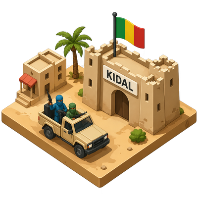 Tuareg rebels and jihadists strike Mali in coordinated offensive, capture Kidal