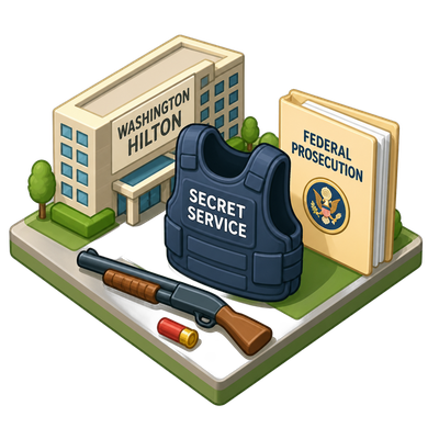 Federal prosecution of White House Correspondents' Dinner shooter