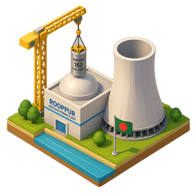 Bangladesh begins fueling Rooppur nuclear plant