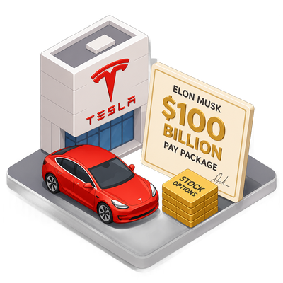 Tesla moves to deliver Musk's $100 billion pay package