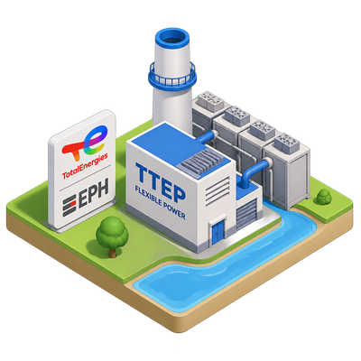 TotalEnergies and EPH close flexgen joint venture, creating Europe's #2 dispatchable power operator