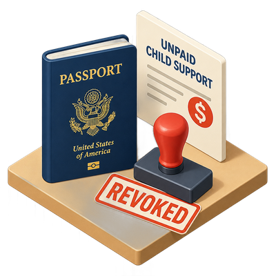 U.S. begins proactively revoking passports over unpaid child support