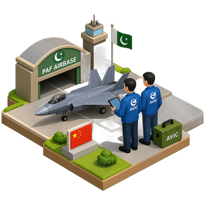 China admits its engineers were on Pakistani airbases during 2025 conflict with India