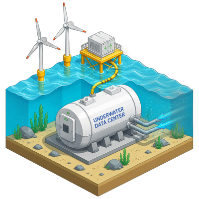 Underwater data centers move from prototype to commercial buildout
