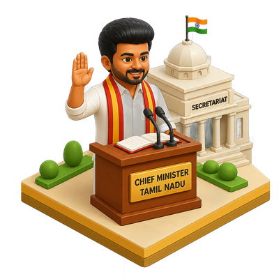 Vijay sworn in as Tamil Nadu chief minister, ending Dravidian duopoly