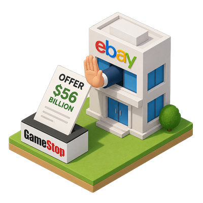 GameStop's bid to acquire eBay