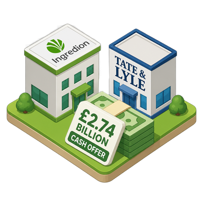 Ingredion's takeover bid for Tate & Lyle