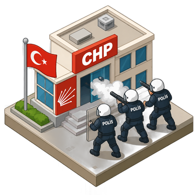 Turkish court ousts opposition leader, police take CHP headquarters