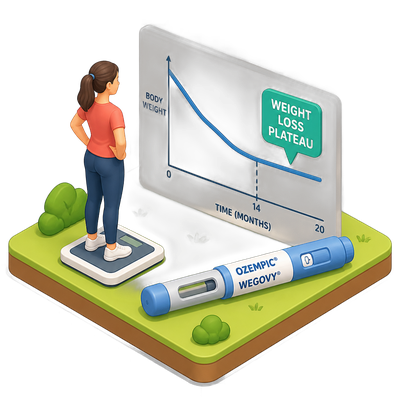 Decoding the GLP-1 weight-loss plateau