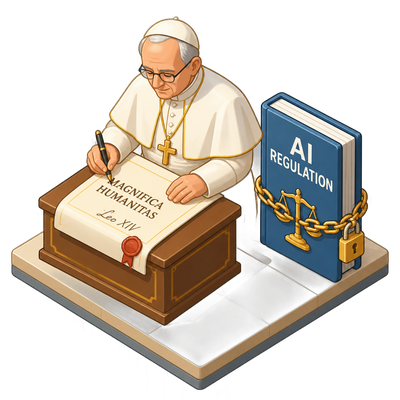 Pope Leo XIV calls for binding AI regulation in first encyclical