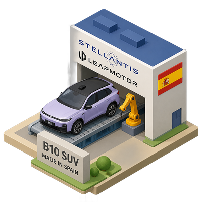 Stellantis expands Leapmotor partnership to build Chinese EVs in Spain