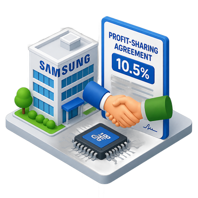 Samsung union ratifies decade-long chip profit-sharing deal