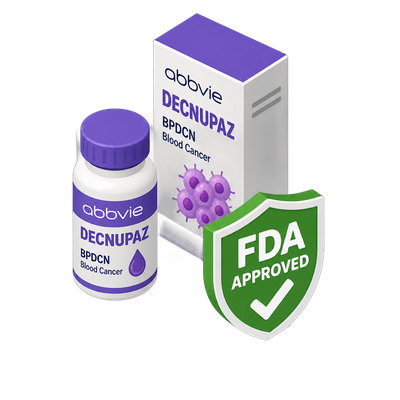 FDA approves AbbVie's Decnupaz for ultra-rare BPDCN blood cancer