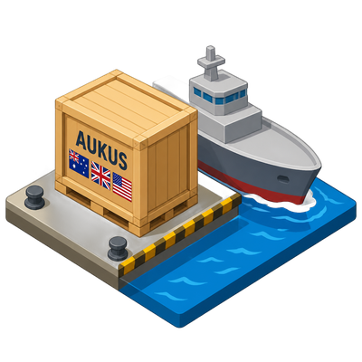 AUKUS ships its first hardware