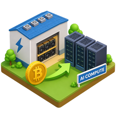 Bitcoin miners consolidate and pivot to AI compute