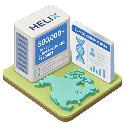 Helix builds North America's largest linked clinico-genomic dataset