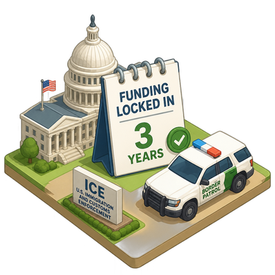 Senate locks in multi-year ICE and Border Patrol funding