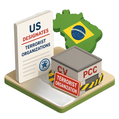 US designates Brazil's Comando Vermelho and PCC as terrorist organizations