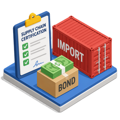 Trump customs order makes importers certify supply chains and post bonds