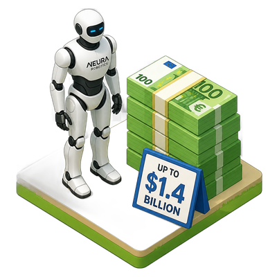 Neura Robotics raises record sum to mass-produce humanoid robots