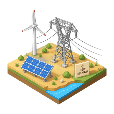 New Mexico builds out its renewable energy transmission grid