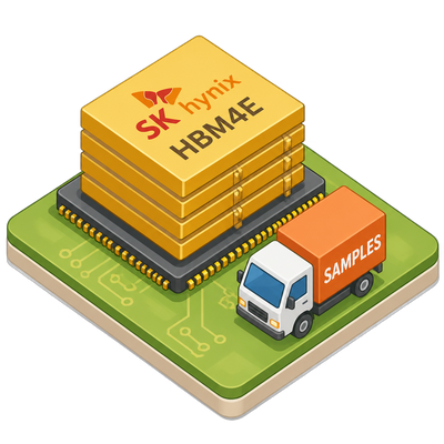 SK hynix ships first 12-layer HBM4E samples for AI systems