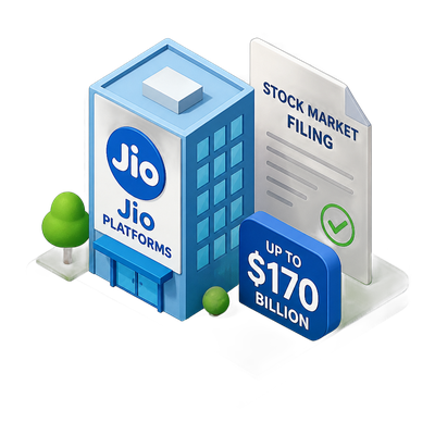 Reliance files for Jio's stock market debut