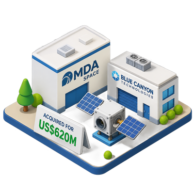 MDA Space buys small-satellite maker Blue Canyon from RTX