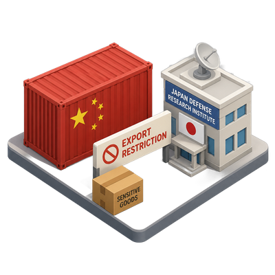 China widens export-control blacklist of Japanese defense entities
