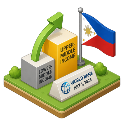 World Bank reclassifies the Philippines as upper-middle-income