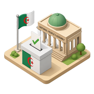 Algeria elects a new parliament in second vote of the Tebboune era