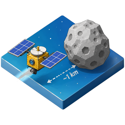 Hayabusa2 threads a close pass by asteroid Torifune