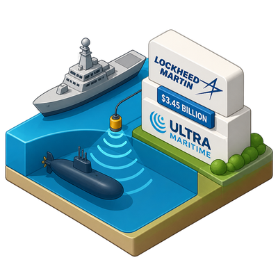 Lockheed Martin to buy submarine-hunting sensor maker Ultra Maritime