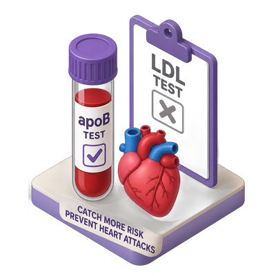 New study finds apoB blood test beats standard LDL screening
