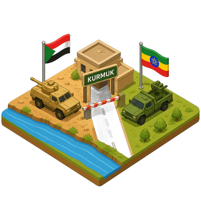Sudan's army and RSF trade control of Blue Nile's border towns