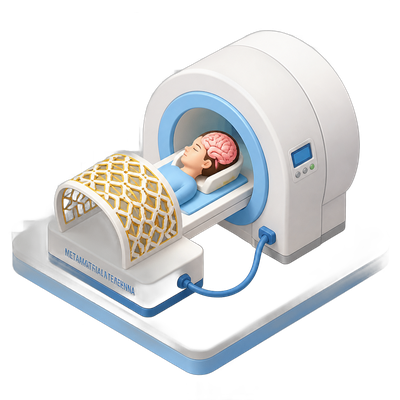 Metamaterial antenna sharpens MRI scans on existing machines