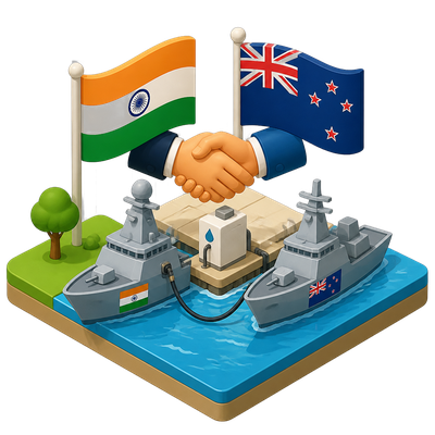 India and New Zealand build a defence and trade framework in the Indo-Pacific