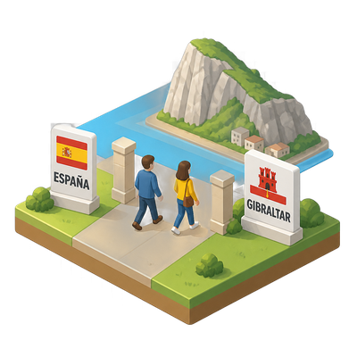 Gibraltar's land border with Spain opens under EU-UK treaty