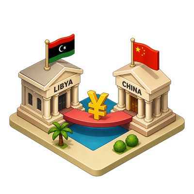 Libya connects its banks to China's yuan payment network