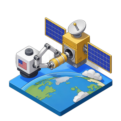 First US commercial robot launches to repair satellites in orbit