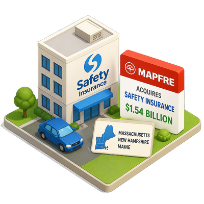 Spain's Mapfre buys Massachusetts auto insurer Safety in $1.54 billion deal