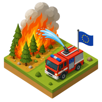 Southern Europe wildfires trigger largest-ever EU shared firefighting deployment